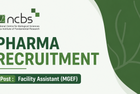 Pharma Recruitment at National Centre for Biological Sciences