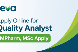 Apply Online for Quality Analyst at Teva