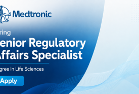 Hiring Senior Regulatory Affairs Specialist at Medtronic
