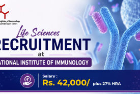 Life Sciences Recruitment at National Institute of Immunology