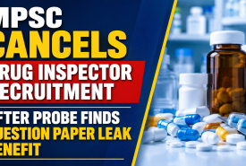 MPSC Cancels Drug Inspector Recruitment After Probe Finds Question Paper Leak Benefit