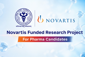 Novartis funded research project for Pharma candidates at AIIMS