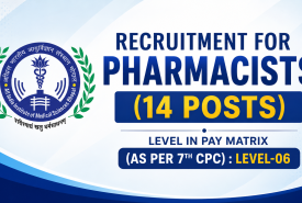 Recruitment for Pharmacists (14 posts) at AIIMS, Bhopal