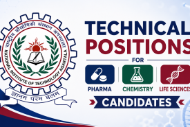 Technical positions for Pharma, Chemistry, Life Sciences candidates at NIT Agartala