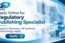 Apply Online for Regulatory Publishing Specialist at DDReg Pharma