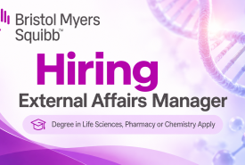 Bristol Myers Squibb Hiring External Affairs Manager