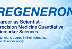 Career in Regeneron as Scientist - Precision Medicine Quantitative Biomarker Sciences