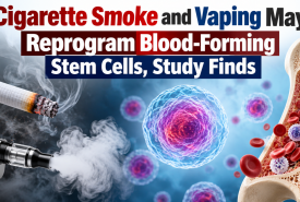 Cigarette Smoke and Vaping May Reprogram Blood-Forming Stem Cells, Study Finds
