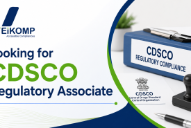 Eikomp Looking for CDSCO Regulatory Associate