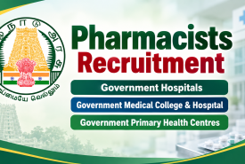Job for Pharmacists at Government Hospitals