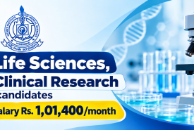NIMS Advertisement for Life Sciences, Clinical Research candidates