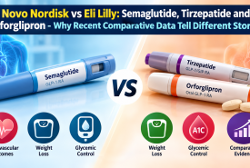 Novo Nordisk vs Eli Lilly: Semaglutide, Tirzepatide and Orforglipron - Why Recent Comparative Data Tell Different Stories