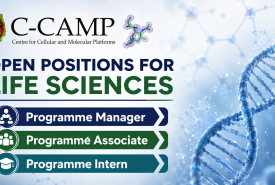 Open Positions for Life sciences candidates at Centre for Cellular and Molecular Platforms