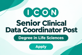 Opportunity to join ICON plc as Senior Clinical Data Coordinator