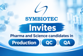Symbiotec Pharmalab Invites Pharma and Science candidates in Production, QC and QA Department