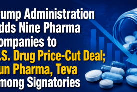 Trump Administration Adds Nine Pharma Companies to U.S. Drug Price-Cut Deal; Sun Pharma, Teva Among Signatories