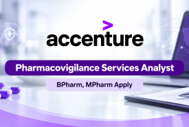 Work as Pharmacovigilance Services Analyst at Accenture