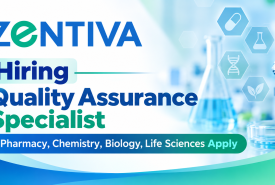 Zentiva Hiring Quality Assurance Specialist