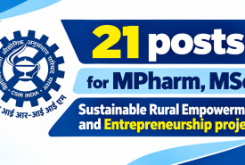 Applications invited for MPharm, MSc at Indian Institute of Integrative Medicine | 21 posts for research