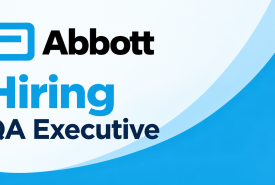Abbott Hiring QA Executive