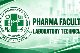 Advertisement for Pharma Faculty and Laboratory Technician at Institute of Pharmacy and Technology, Salipur
