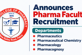 Bihar College of Pharmacy Announces Pharma Faculty Recruitment