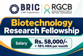 Biotechnology Research Fellowship at BRIC-RGCB