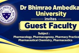 Dr Bhimrao Ambedkar University invites Guest Faculty