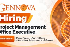 Gennova Biopharma Hiring Project Management Office Executive