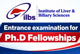 ILBS inviting application for the entrance examination for Ph.D Fellowships