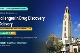 International Conference on Challenges in Drug Discovery & Delivery at BITS Pilani – Pilani Campus