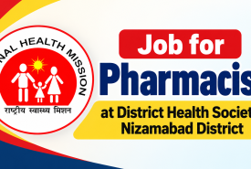 Job for Pharmacist at District Health Society, Nizamabad District