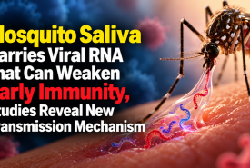 Mosquito Saliva Carries Viral RNA That Can Weaken Early Immunity, Studies Reveal New Transmission Mechanism