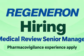 Regeneron Hiring Medical Review Senior Manager