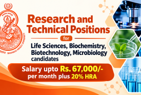 Research and Technical positions for Life Sciences, Biochemistry, Biotechnology, Microbiology candidates at Banaras Hindu University