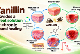 Vanillin provides a sweet solution for chronic wound healing