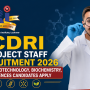 CDRI Project Staff Recruitment 2026
