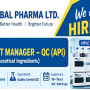 Bal Pharma looking for QC Assistant Manager