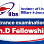 ILBS inviting application for the entrance examination for Ph.D Fellowships