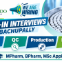 QA, QC, Production, Packing Jobs at Aurobindo Pharma