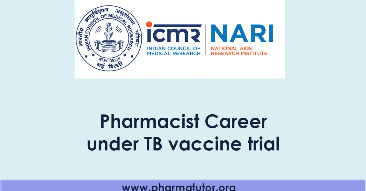 Career for Pharmacist at National AIDS Research Institute