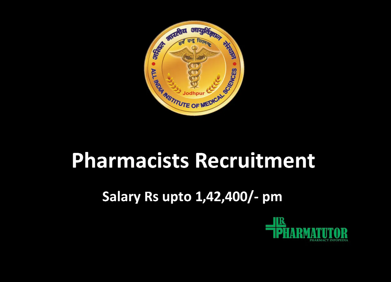 Career for Pharmacists at AIIMS