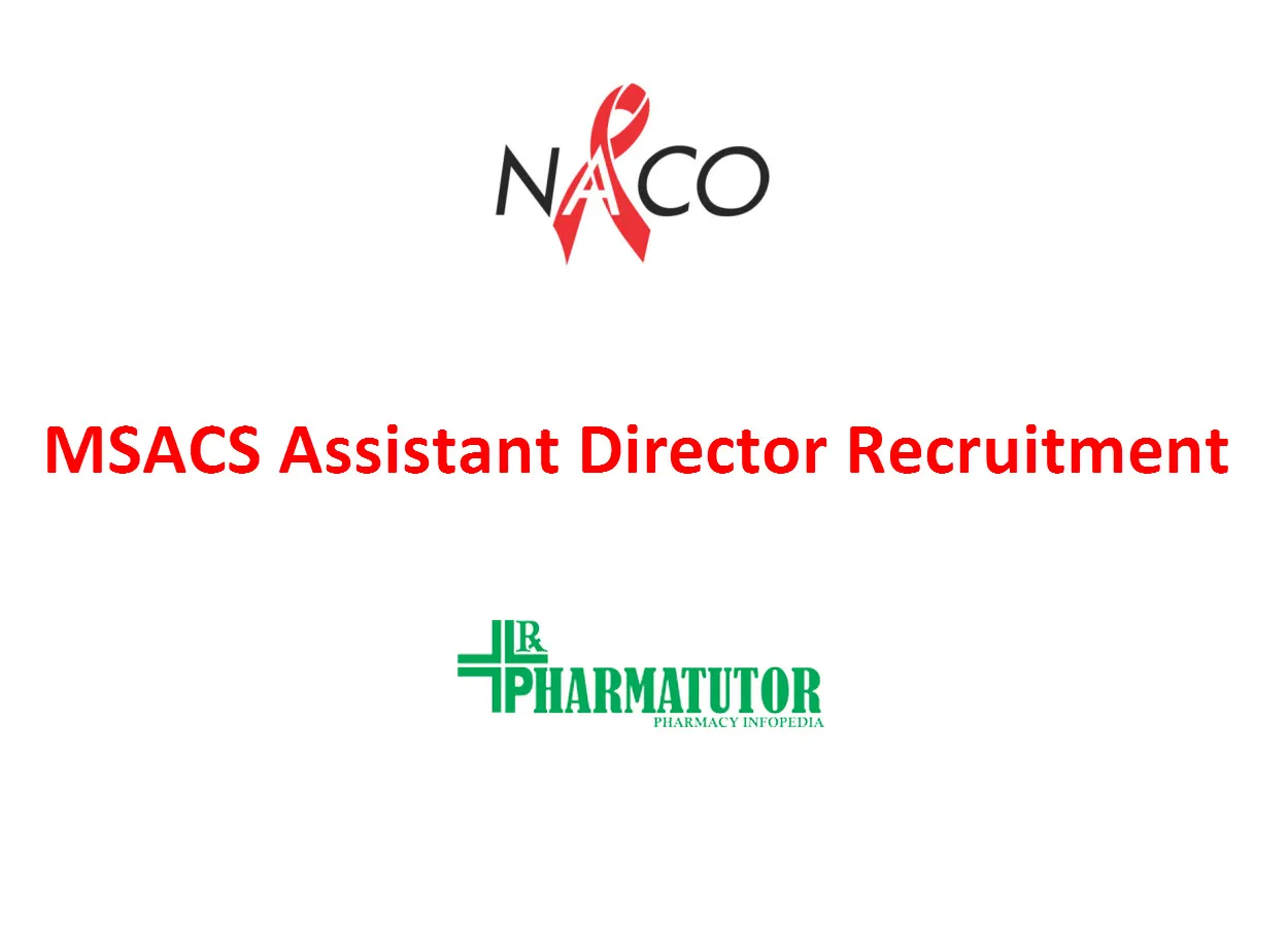 Job for Assistant Director at State AIDS Control Society