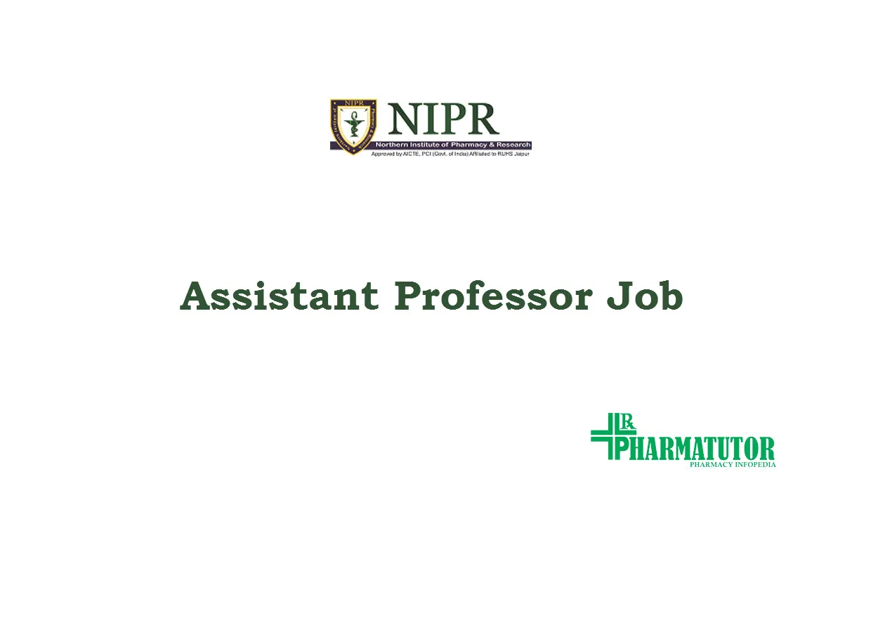 Job for Assistant Professor at Northern Institute of Pharmacy & Research
