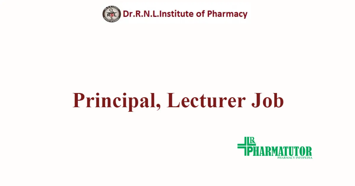 Walk in interview for Principal, Lecturer at Dr. R.N.Lahoti Institute of Pharmacy