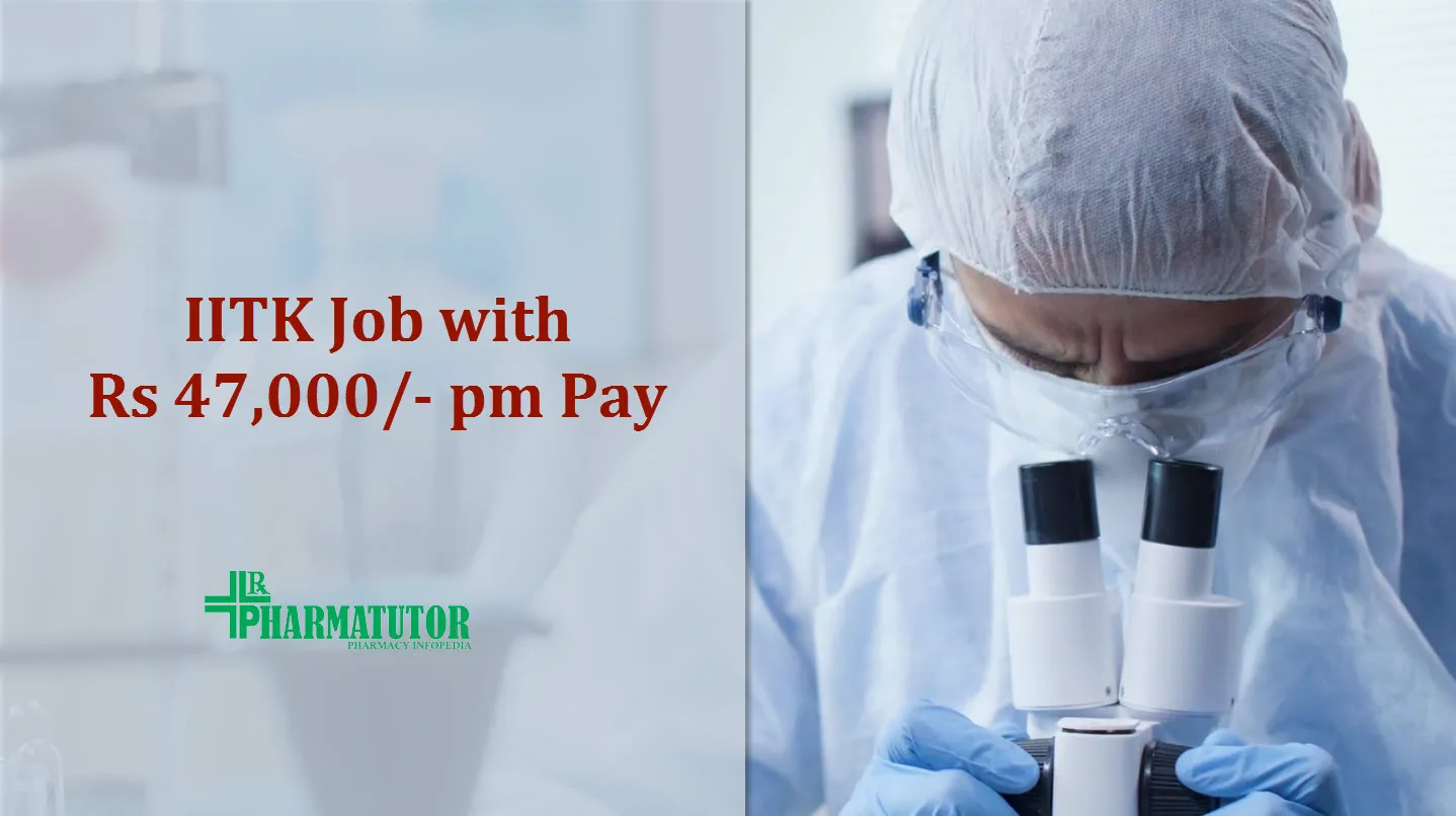 Applications are invited for the post of Research Associate at IITK
