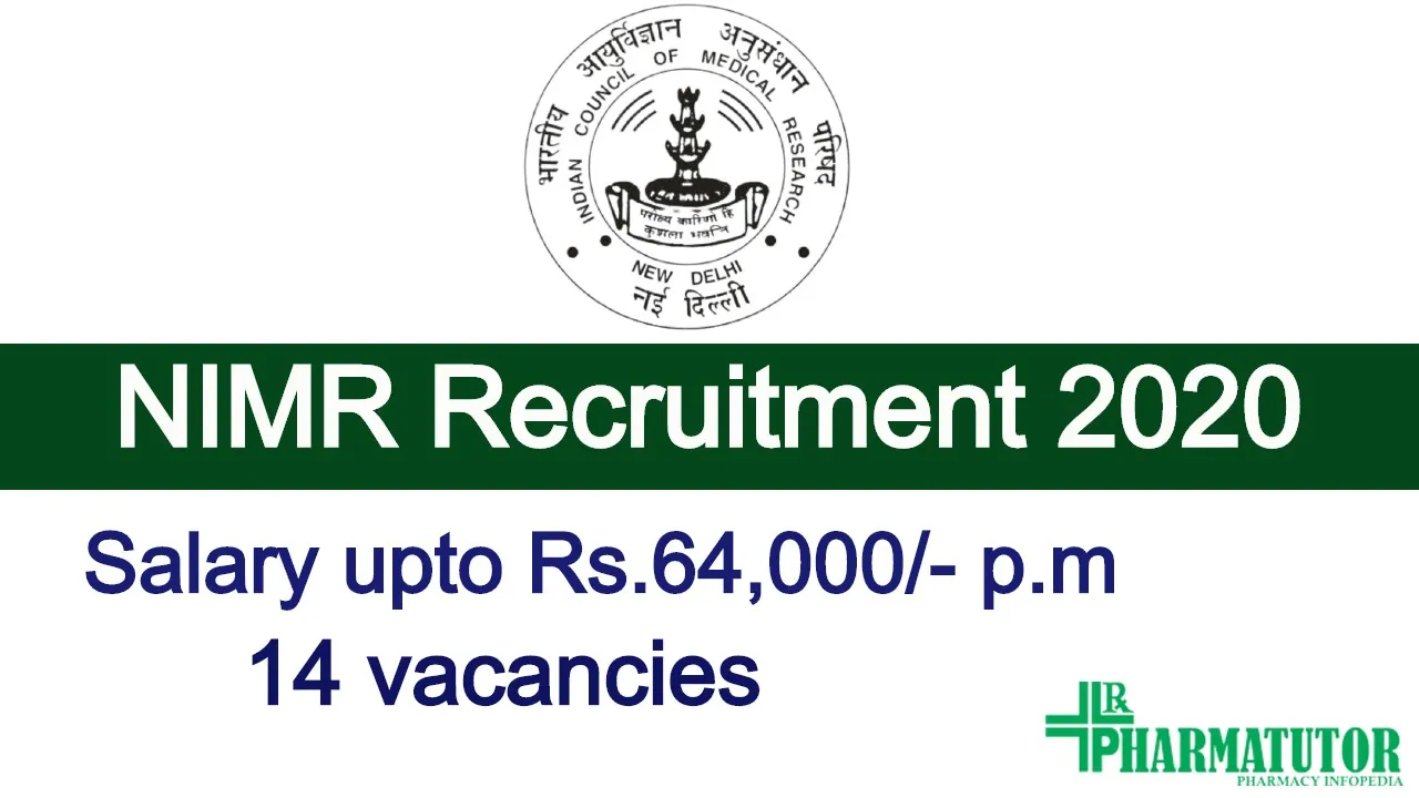 Recruitment for various Scientific, Technical Posts at NIMR