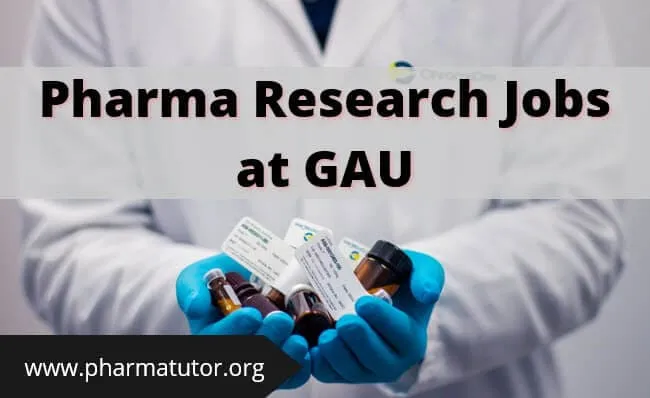 Pharmacist job in GAU