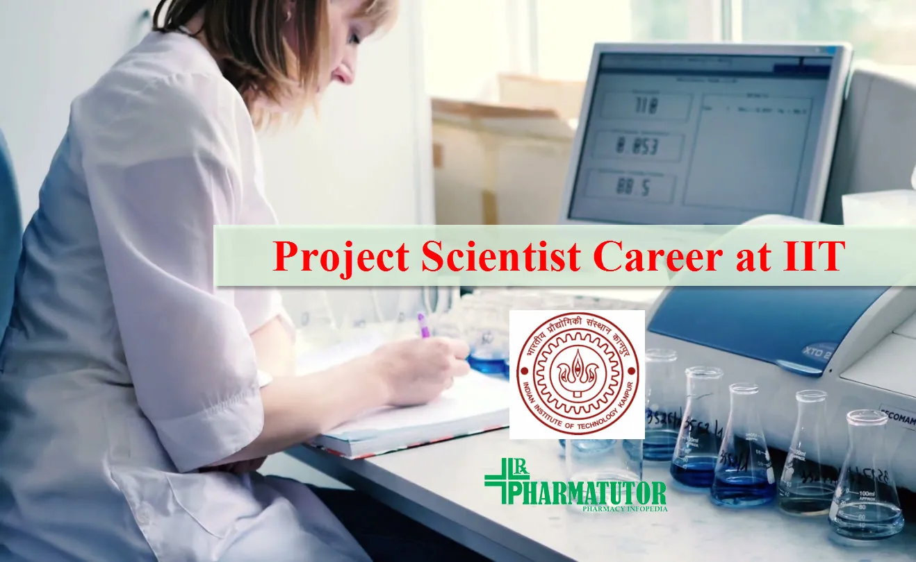 Applications are invited for the post of Project Scientist at IIT