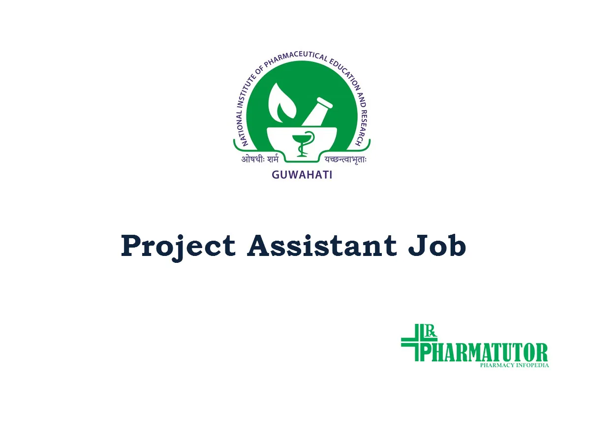 Job for M.Pharm, B.Pharm as Project Assistant at NIPER